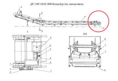 ДС-168 10.01.100 Установка натяжки ленты