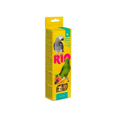 Рио палочки для крупных попугаев с фруктами и ягодами 2х90г