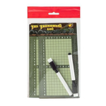 Игра настольная "Танковый бой" в пакете с маркерами (Т-Ц)