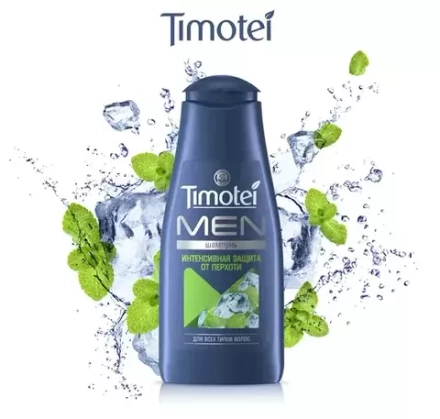 Timotei шампунь Men Интенсивная защита от перхоти, 400 мл