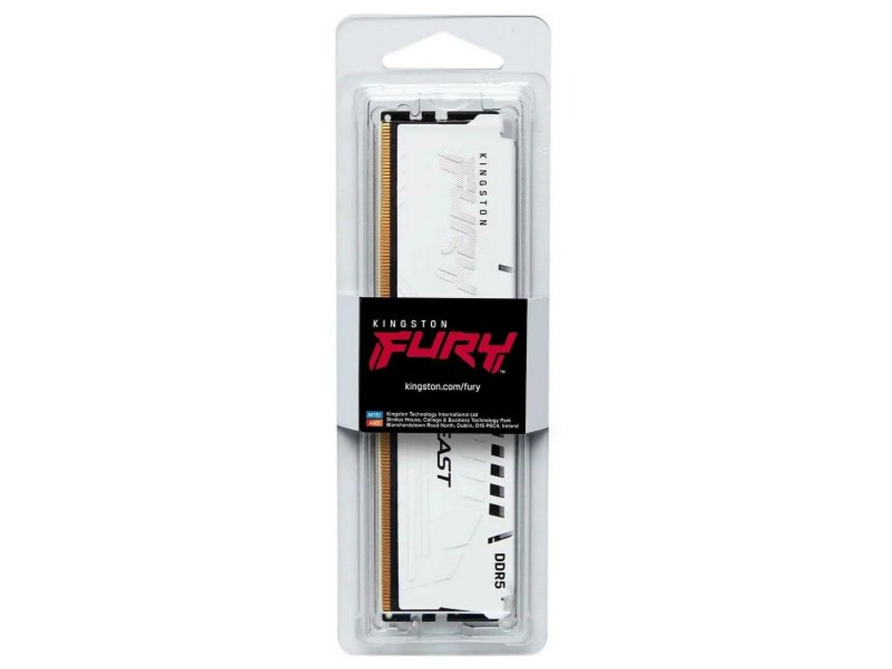 Оперативная память Kingston Fury KF560C36BWE2-16, DDR5 1х 16ГБ 6000 МГц, DIMM, RTL