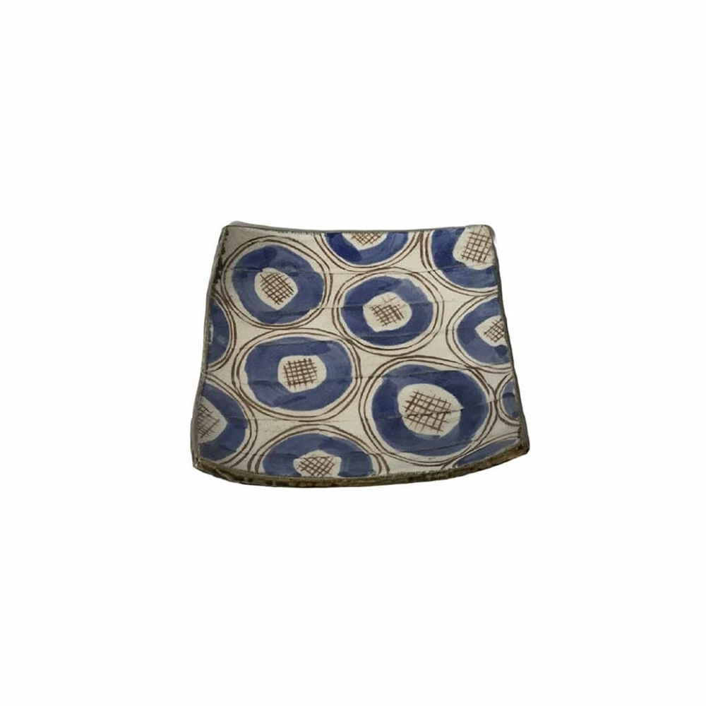 Тарелка десертная 16.5см Roomers Tableware blue-white 25-Y4-3