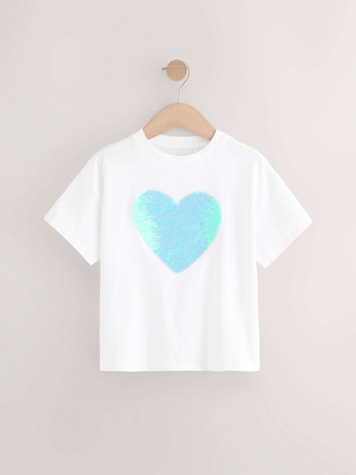 Футболка для девочки Next AK4-729, Белый