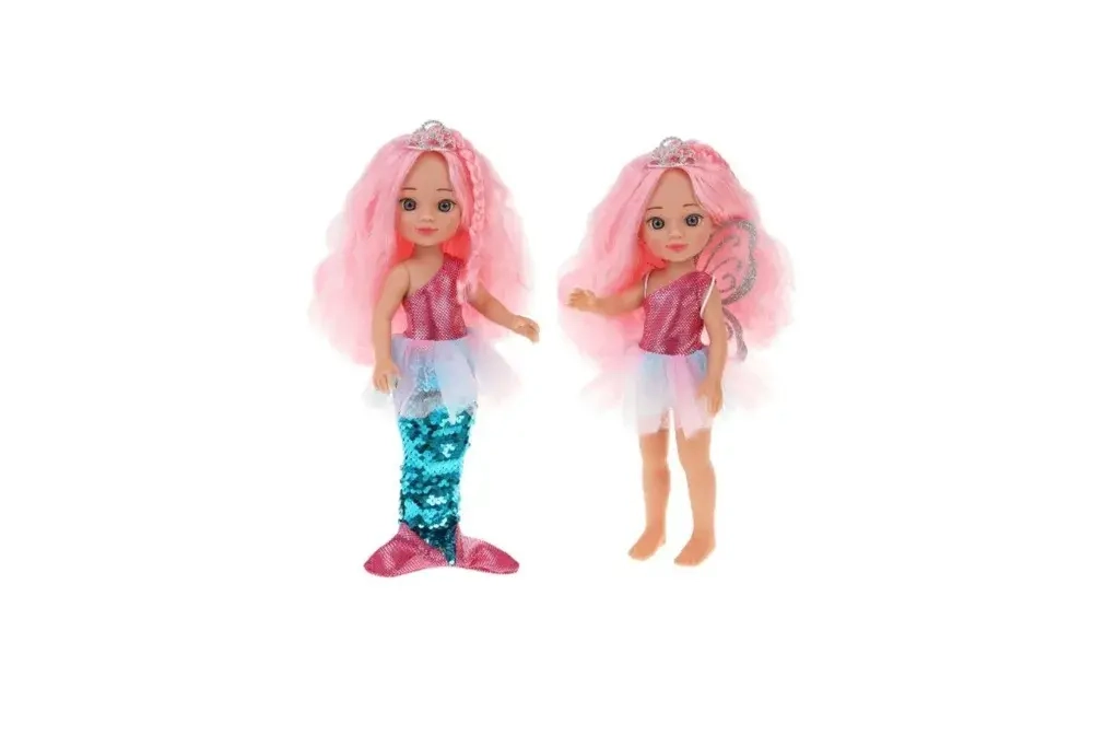 Кукла ВОЛШЕБНОЕ ПРЕВРАЩЕНИЕ 2в1 ФЕЯ-РУСАЛКА