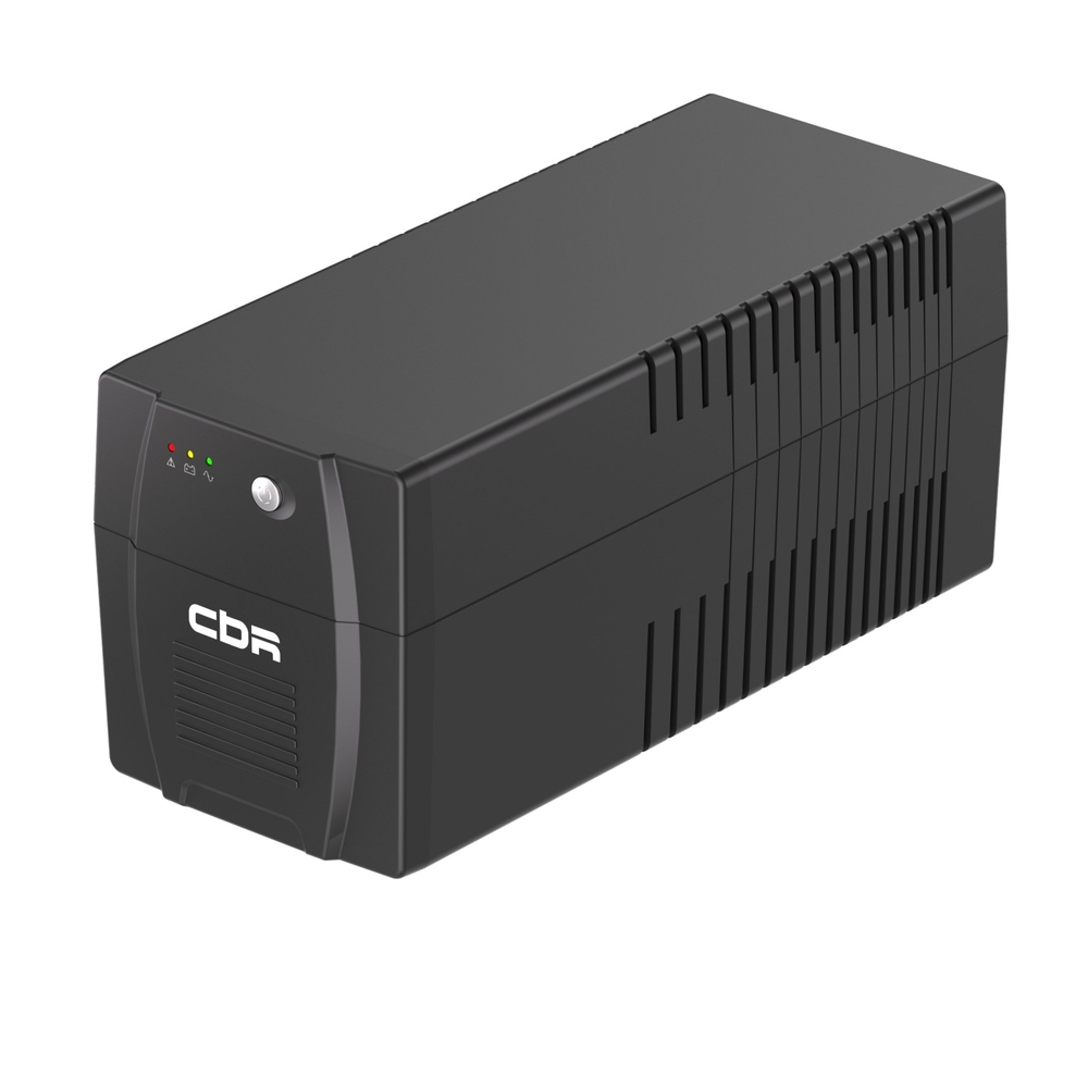Источник бесперебойного питания ИБП CBR [UPS-TWK-101EJ-1000] 1000VA/600W, Schuko CEE 7 x4 outlets, LED, USB Type-B, RJ11/45, AVR, 12V/7Ah*2