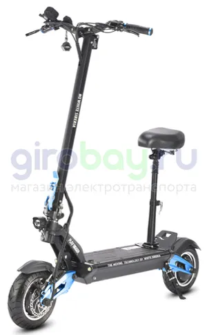 Электросамокат WHITE SIBERIA NERPA PRO 3600W BLUE SKY (синий) фото №1