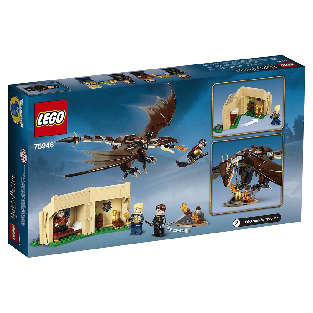 LEGO Harry Potter: Турнир трёх волшебников венгерская хвосторога 75946 — Hungarian Horntail Triwizard Challenge — Лего Гарри Поттер