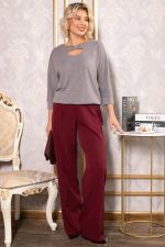 Джемпер трикотажный Сайрис (светло-серый) Б14790-50М LT Collection