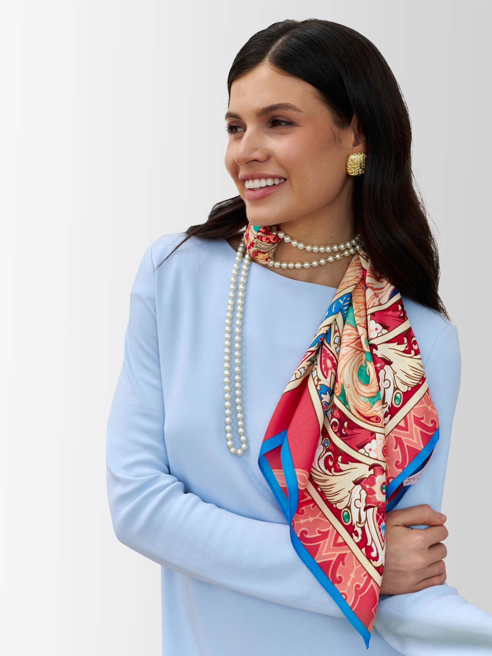 Платок «Конёк - Горбунок»