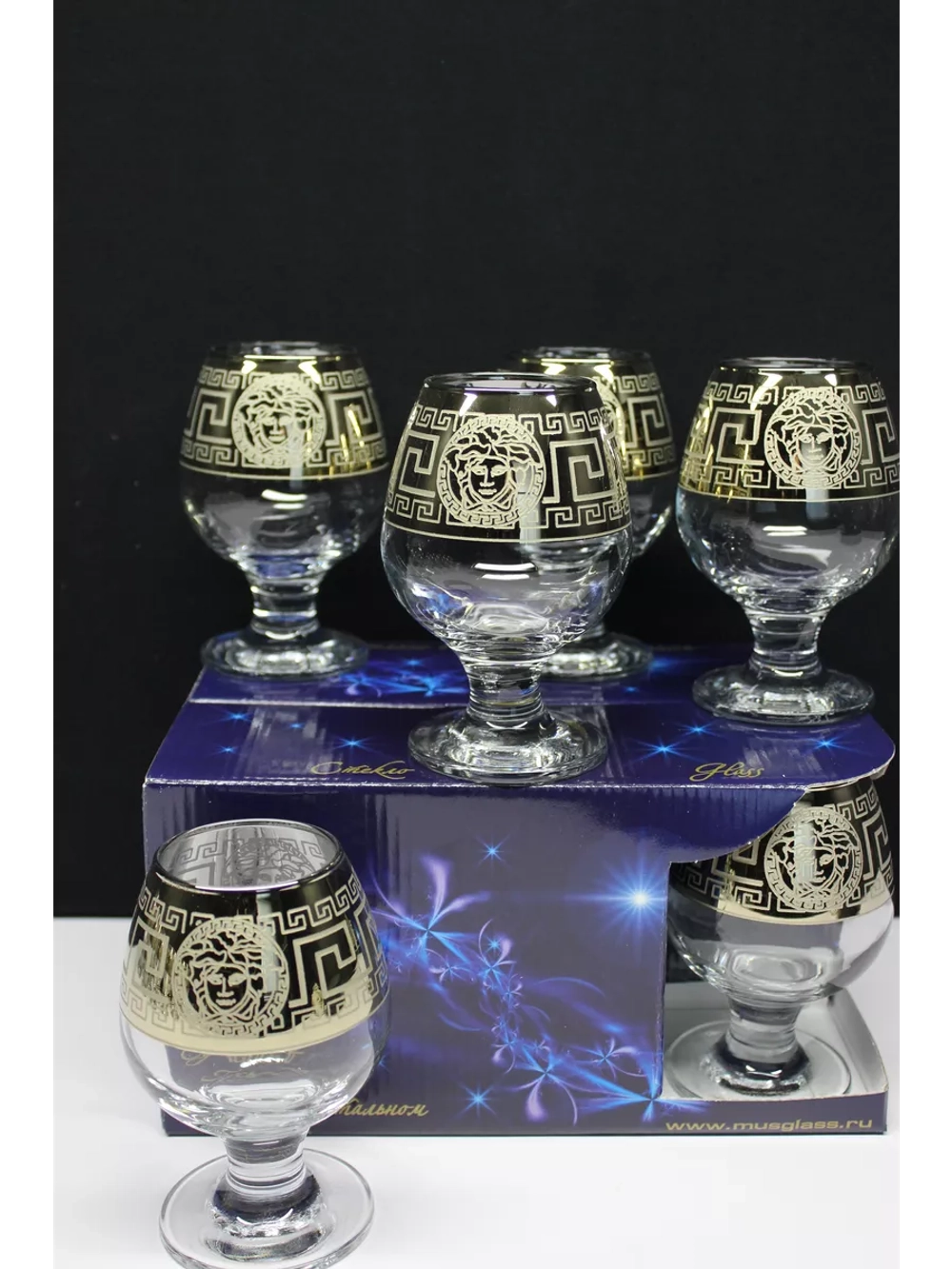 Бокалы для коньяка и бренди 6 шт 250 мл