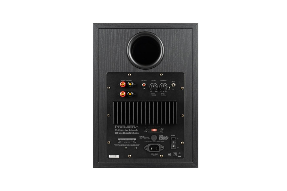 Premiera ECO ES-8SA BK — активный сабвуфер