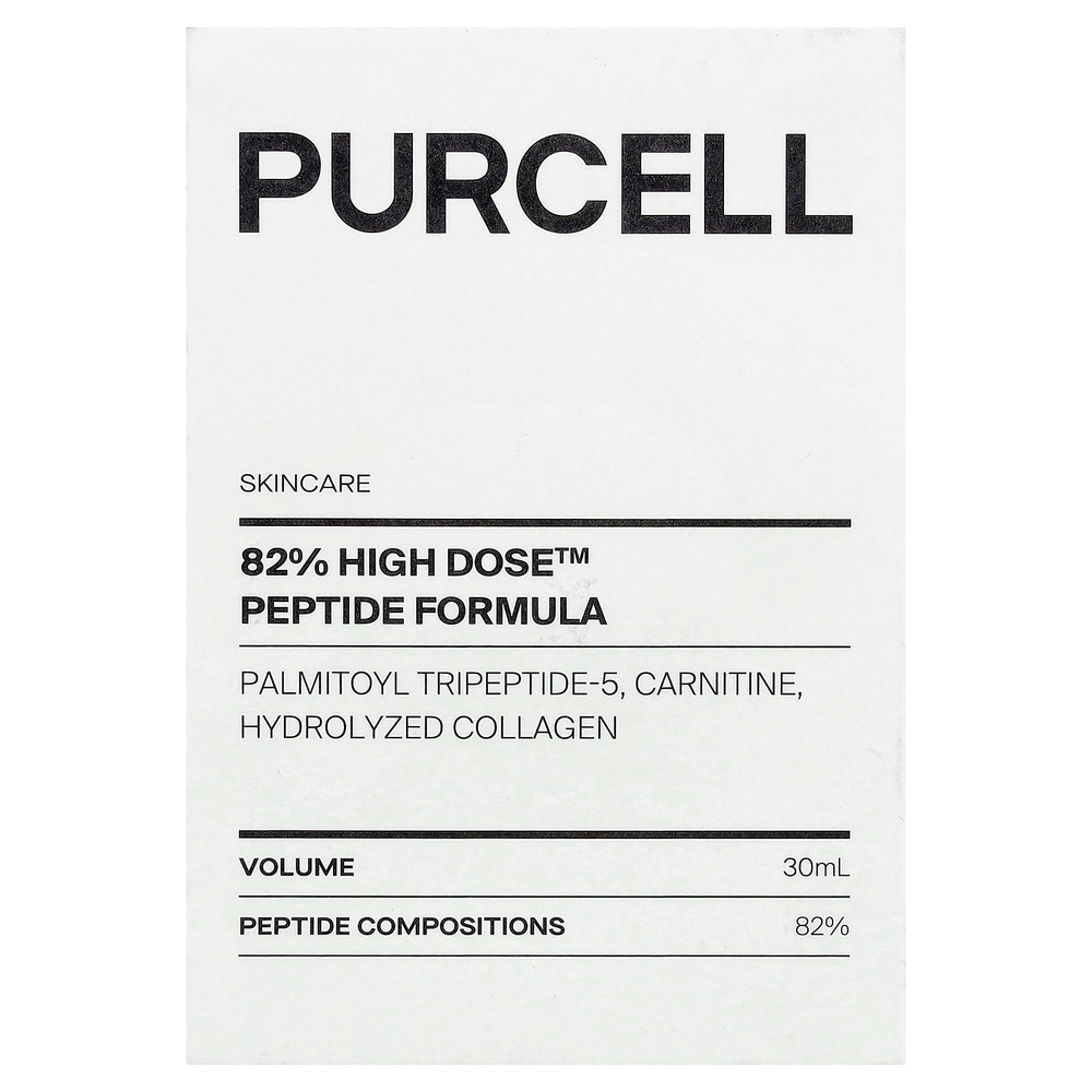 PURCELL, 82% пептидов High Dose™, 30 мл (1,01 жидк. унции)