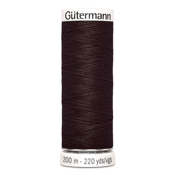 Нитки универсальные Gutermann Sew-all 100 (200 метров), 5 кат. | 696 т.шоколад