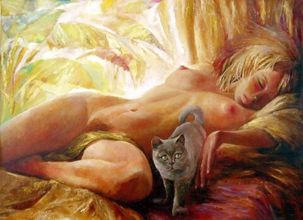 Буданов Валерий (род. 1953) - эротическое искусство русского художника