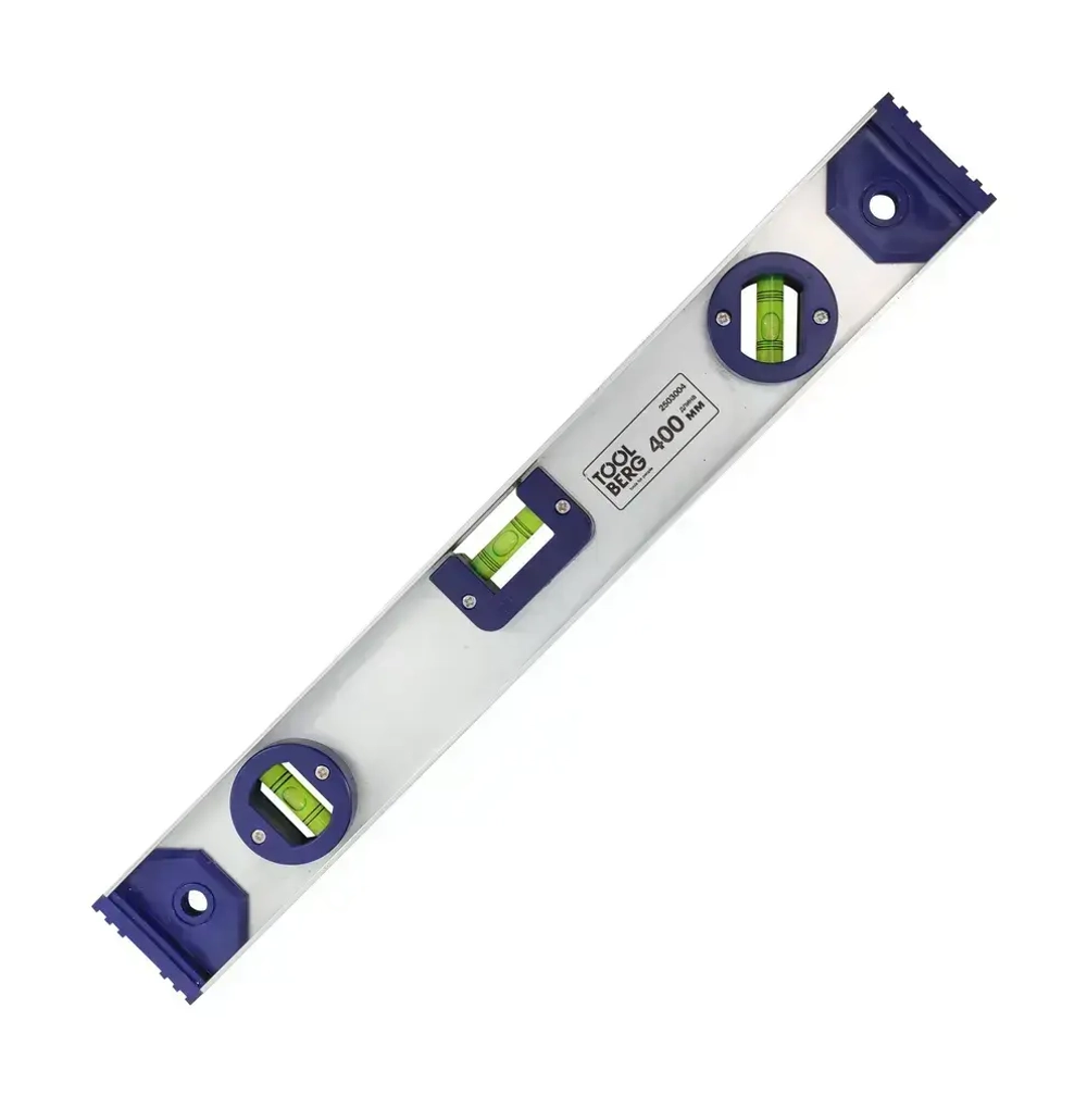 Скелетный строительный уровень Toolberg 400 мм, с линейкой, пузырьковый