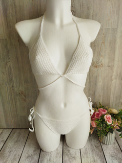 Купальник вязаный