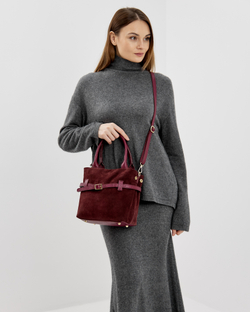 Сумка 589 15 бордовый