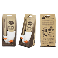 Держатель для зубной щетки Qualy Coral