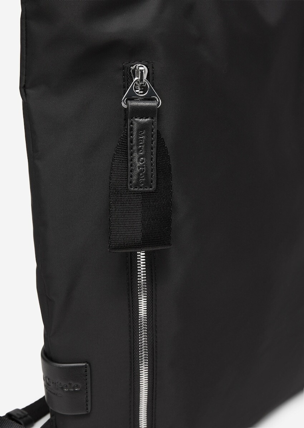 MARC O'POLO РЮКЗАК ИЗ ПЕРЕРАБОТАННОЙ ТКАНИ, ЧЕРНЫЙ