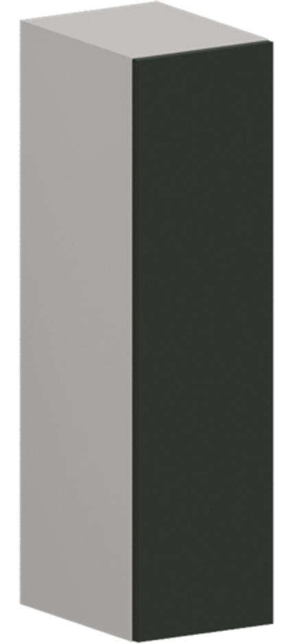 Кухня Модуль ШВ 259 Графит / Насыщенно-зеленый