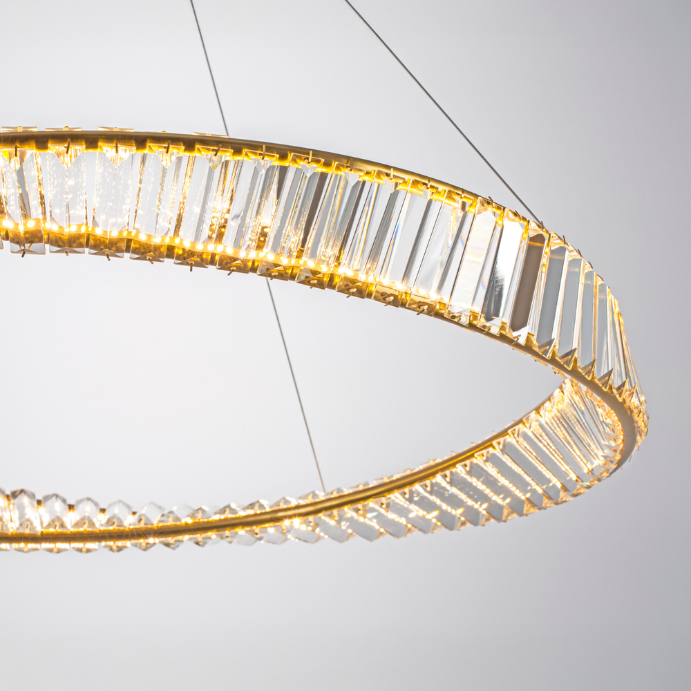 699083 Люстра VIDARE 40W LED 3080LM ЗОЛОТО 3000K IP20