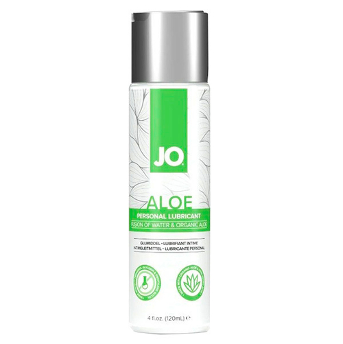 Лубрикант на водной основе с настоем органического алоэ и гиалуроновой кислоты System JO Aloe 120мл