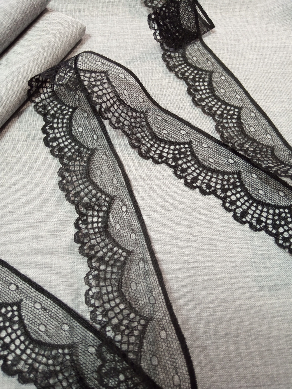 Кружево капрон 4 см*13.71 м