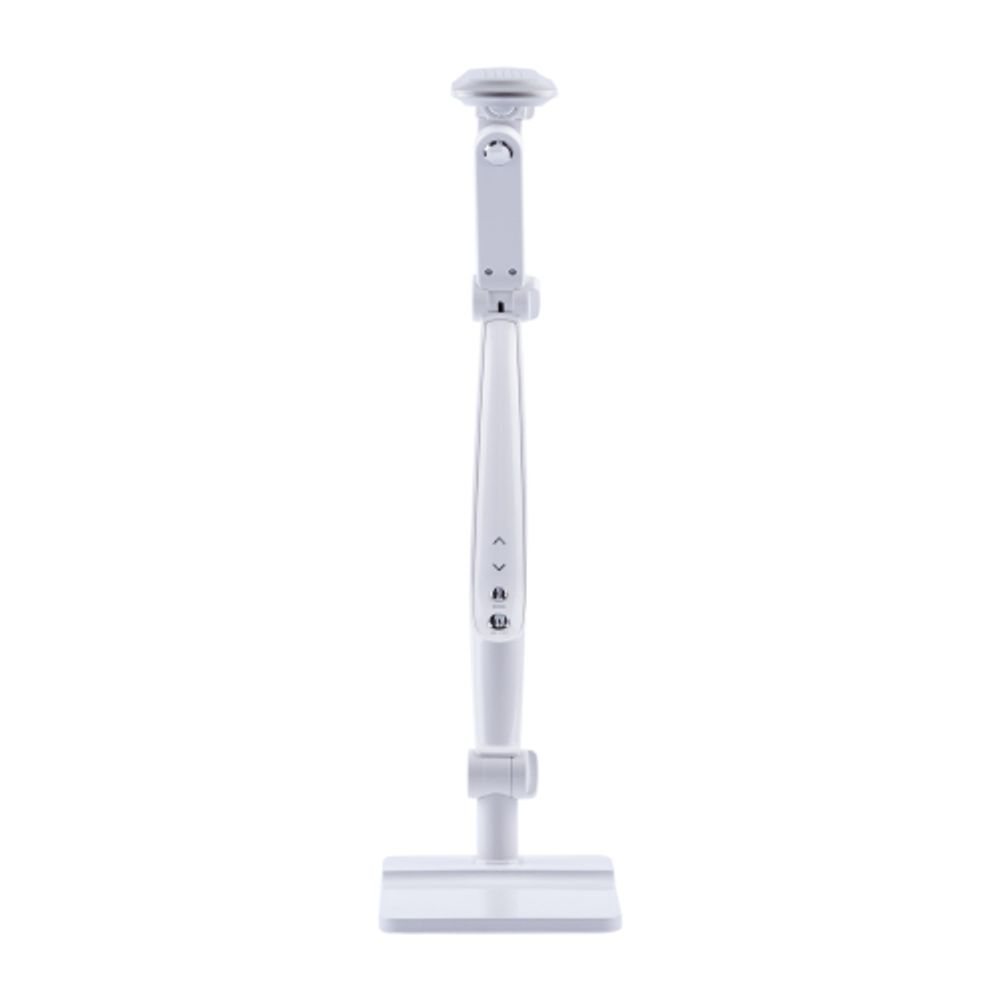 Настольный светильник ЭРА NLED-497-12W-W светодиодный на струбцине и с основанием белый