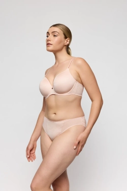 PRIMADONNA Twist Briana Бюстгальтер с поролоновой вставкой, вырез в форме сердца, жемчужно-розовый