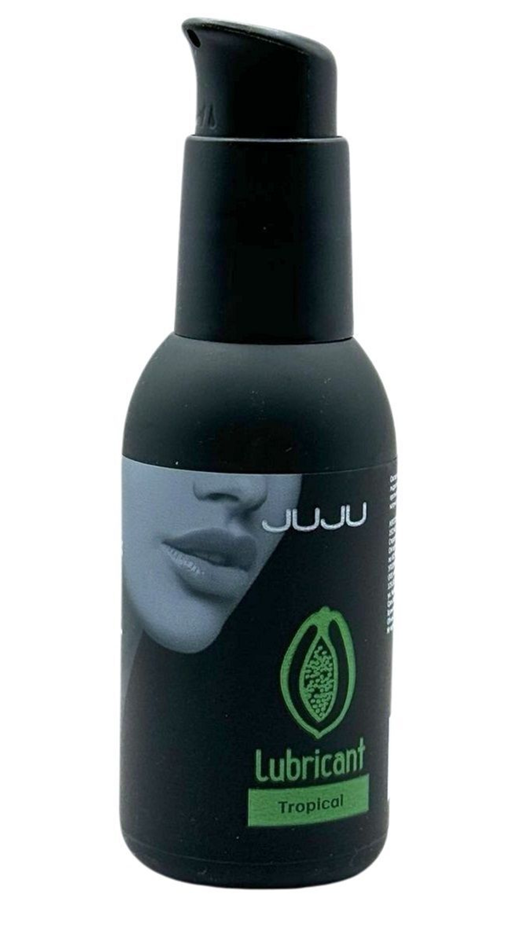 Съедобный лубрикант JUJU Tropical с ароматом тропических фруктов - 100 мл.