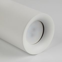 PL1 GU10 WH 300 Подсветка ЭРА подвесной, GU10, D80*300мм, белый | Подвесные светильники