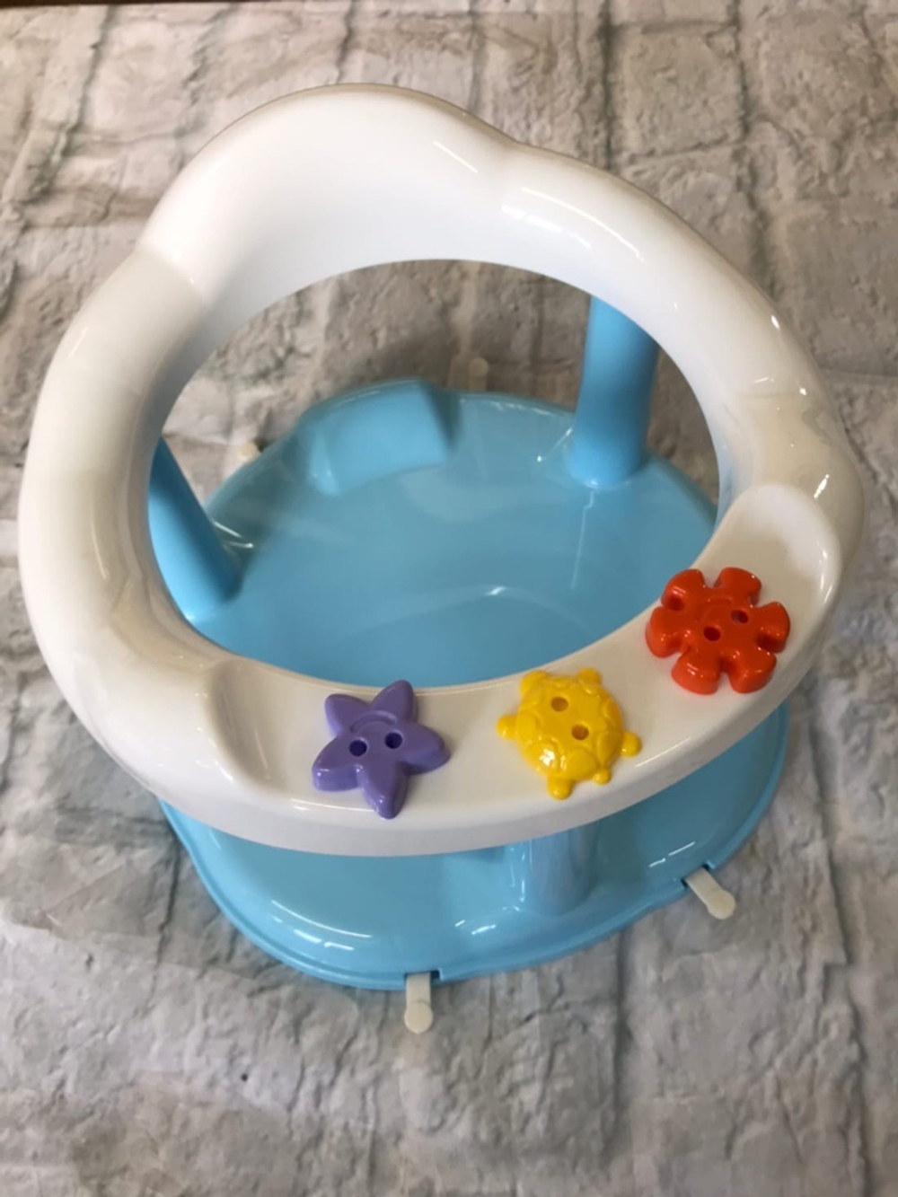 Сиденье детское для купания бирюзовый М6069