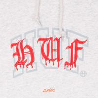  Толстовка мужская HUF Discordia артикул:PF00346-ATHHR - купить в магазине Дайс