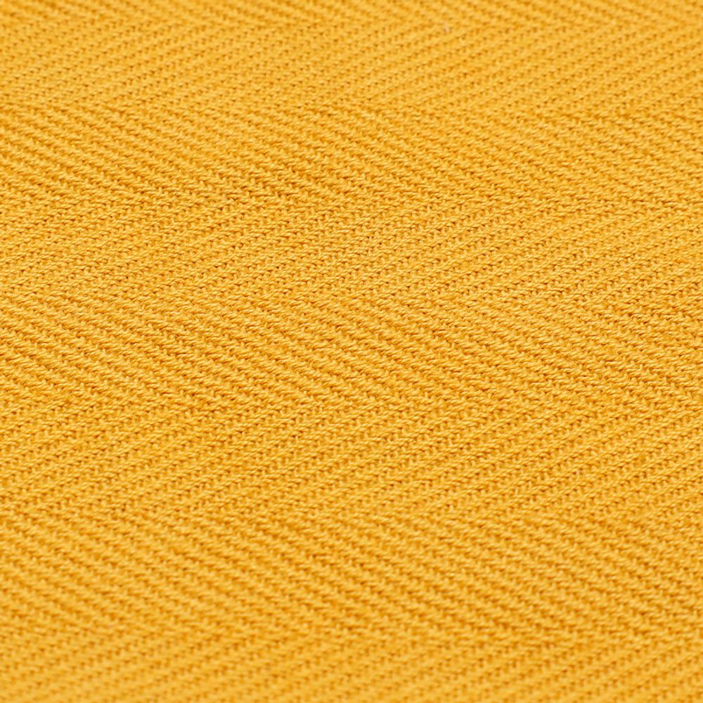 Набор кухонных полотенец с контрастным кантом горчичного цвета из коллекции Trendy Ruffles, 50х70 см