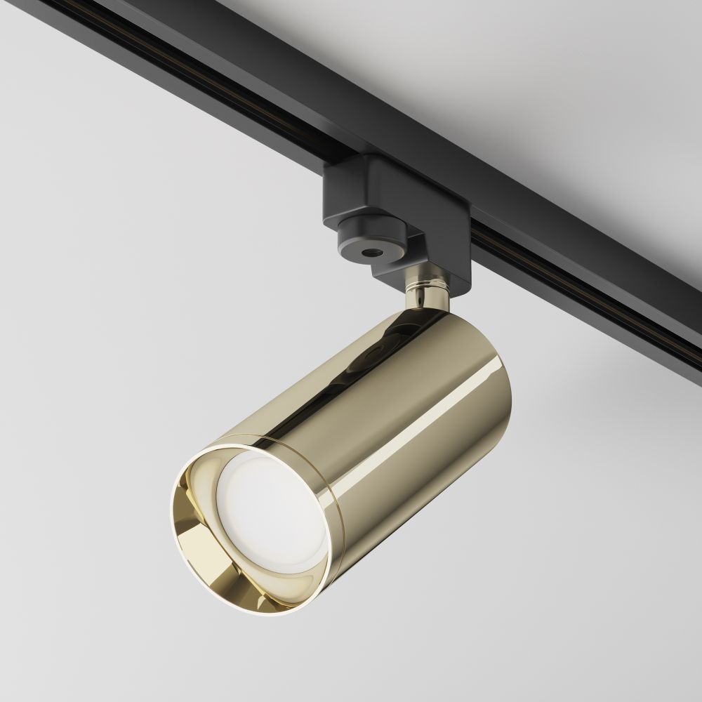 Трековый светильник для однофазного шинопровода Maytoni Unity Focus TR004-1-GU10-G