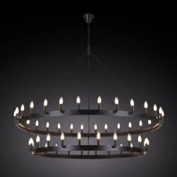 Citilux Смитсон CL470254 Люстра замковая подвесная Чёрная