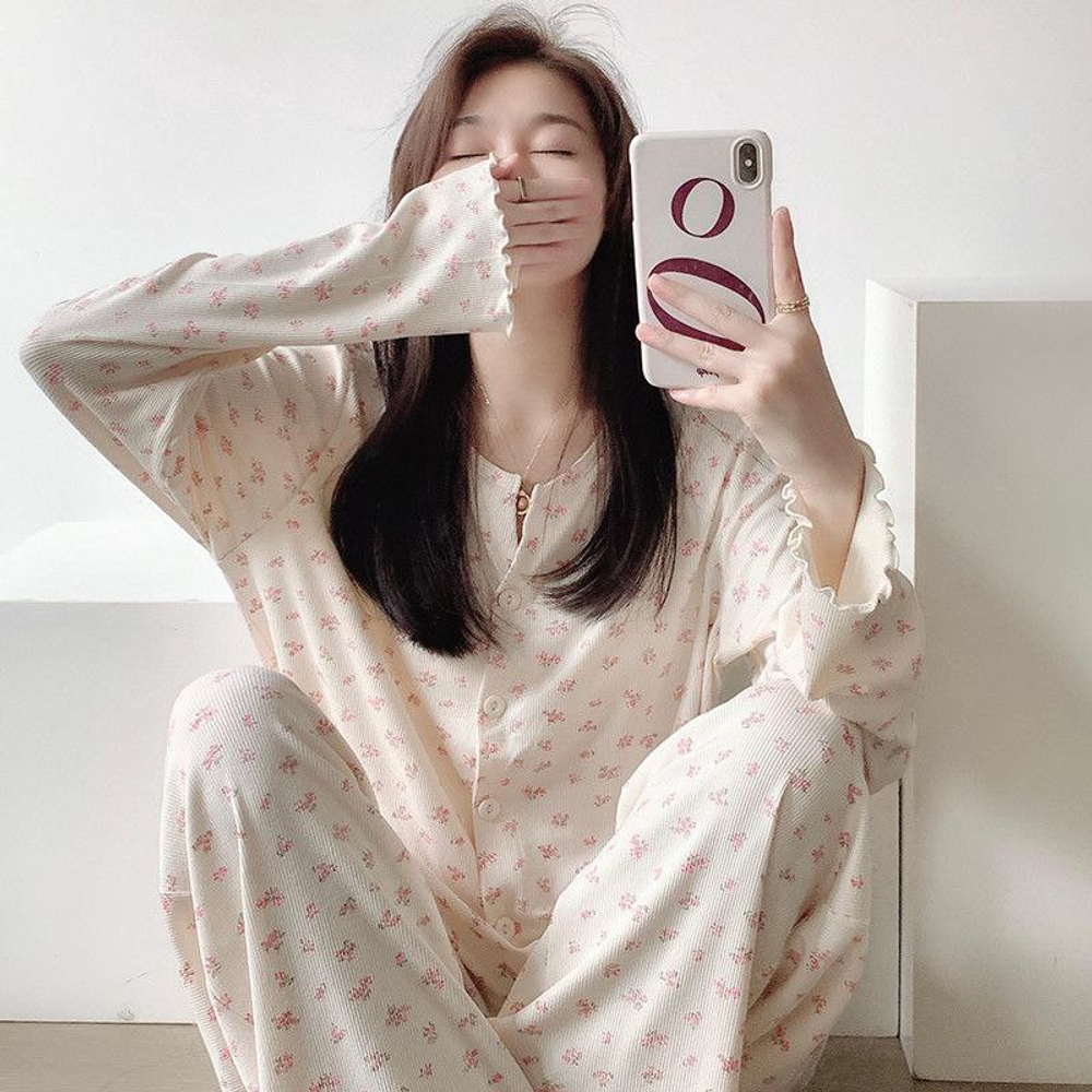 Трикотажная женская пижама