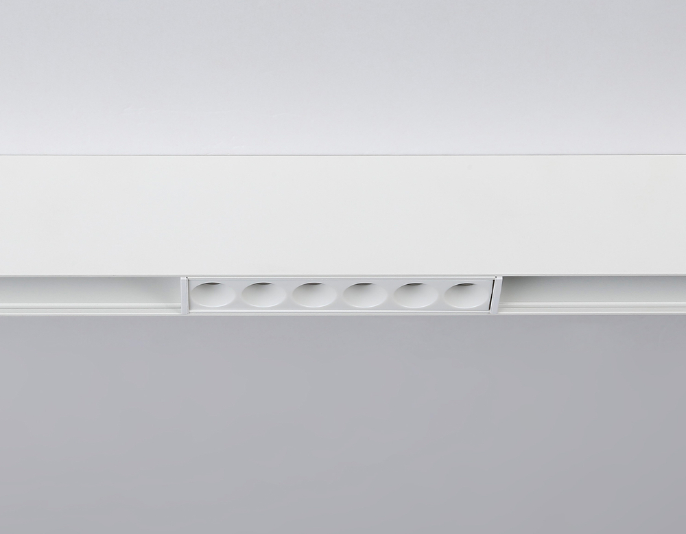Светильник светодиодный для шинопровода Magnetic GL4017 WH белый IP20 6W 4200K 48V 24° 115*22*45
