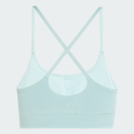 Спортивный бюстгальтер adidas All Me с легкой поддержкой из рибаны - ADIDAS