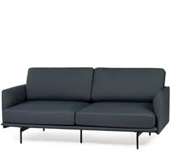 Двухместный диван Bebe 185 см, темно-синий