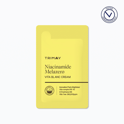 ПРОБНИК TRIMAY Niacinamide Melazero Vita Blanc Cream(1 мл) желтый