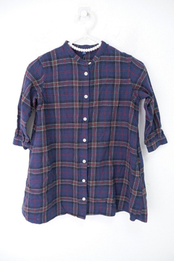 Рубашка Uniqlo в клетку на 3-4 года