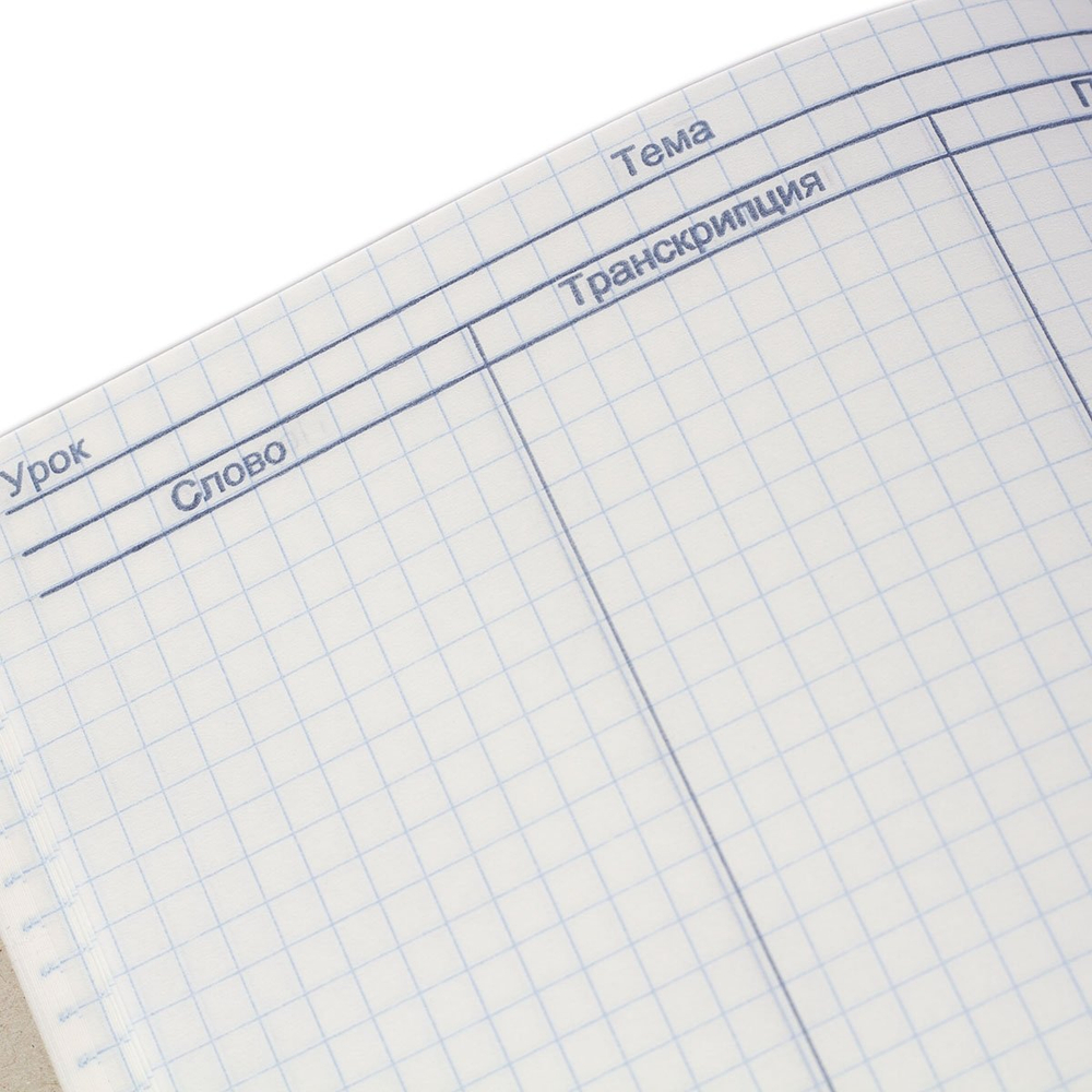 Тетрадь- словарь 48л. А5, Alingar ,"Hello", спецлиновка, скрепка, мелованный картон (стандарт), блок офсет, 4 дизайна в спайке т/у