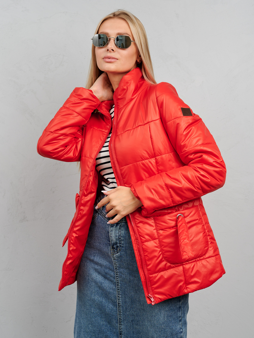 Куртка женская "Честер" красный