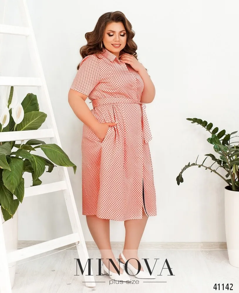 Платье 0135-пудра Minova