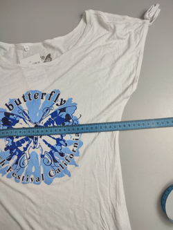 Футболка Bpc с принтом 42 размер