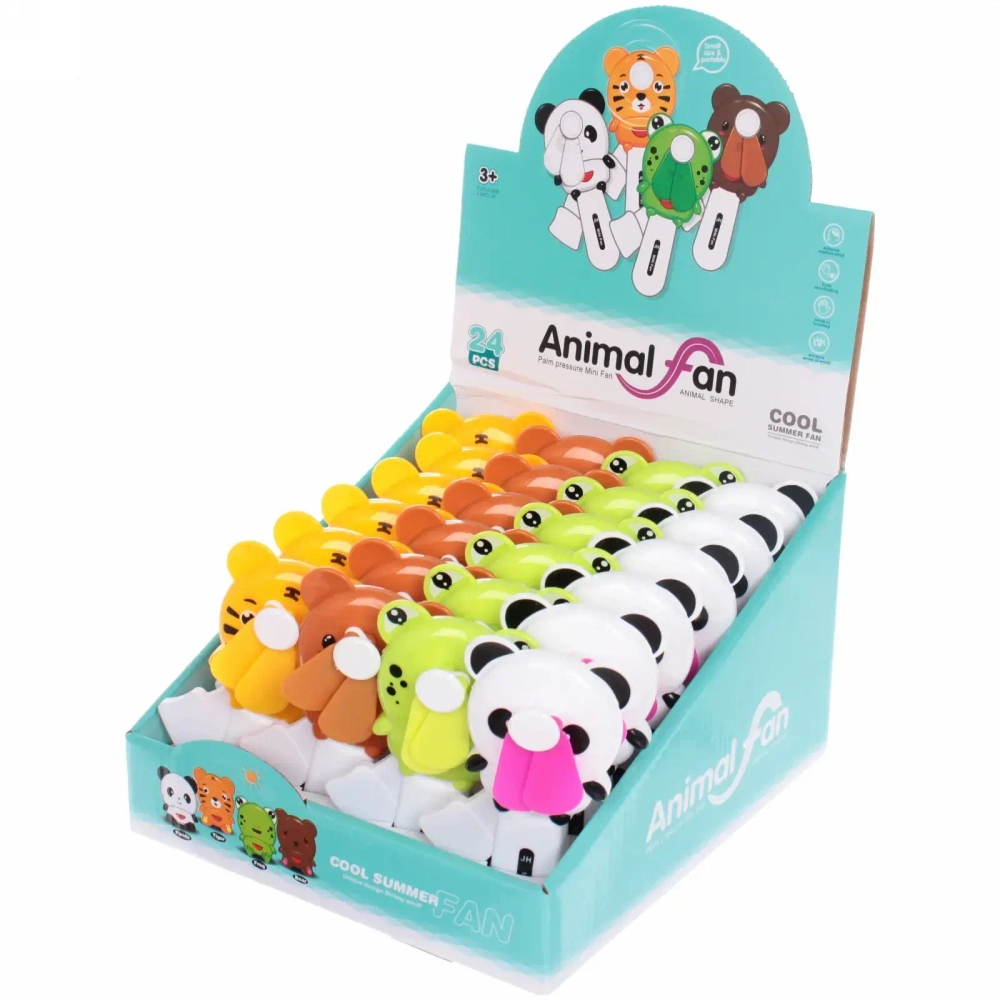 Вентилятор «Мир животных» 7,8*13,2 см, микс