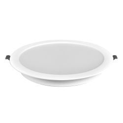 ULM-Q237 24W-6500K WHITE Светильник светодиодный встраиваемый. Дневной свет 6500K. Корпус белый. ТМ Volpe