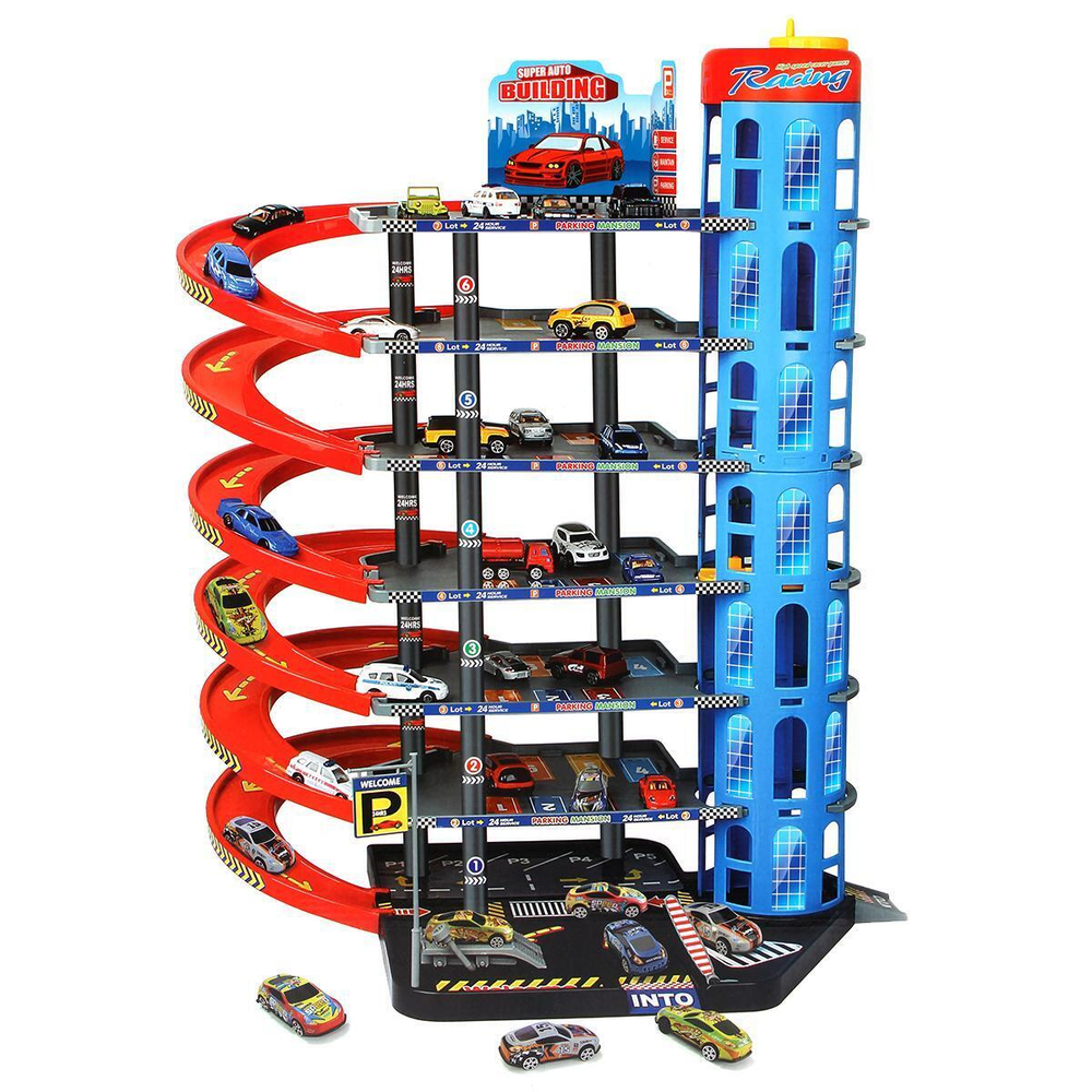 Парковка с транспортом, коробка 92818