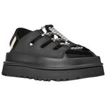 UGG GoldenGlow Toggle Leather One Strap Sandals Women"s Black